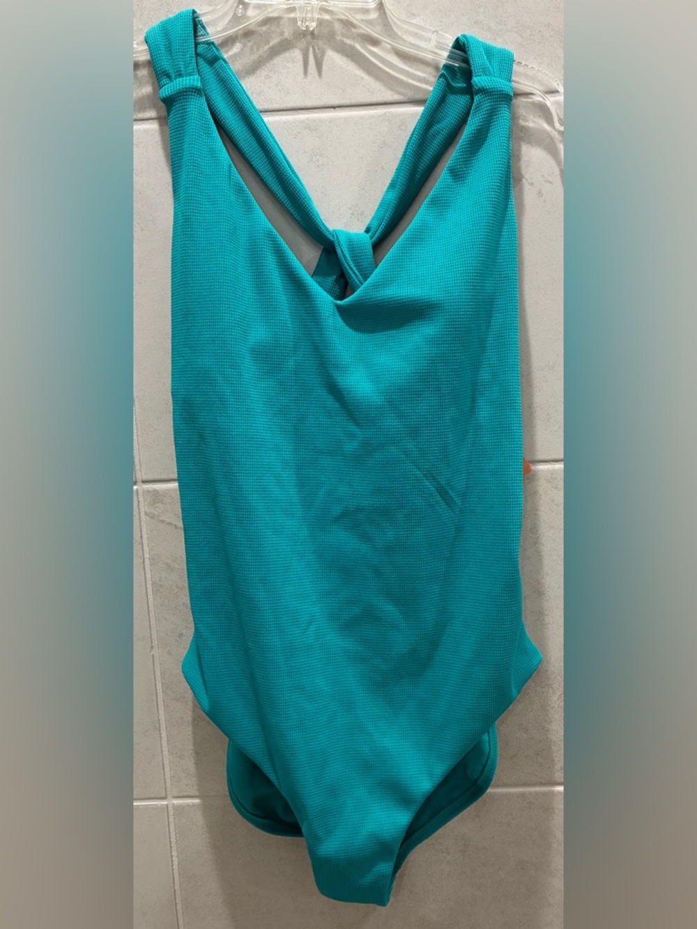 NWT Shade and Shore Teal One-Piece Swimsuit Large (12-14)